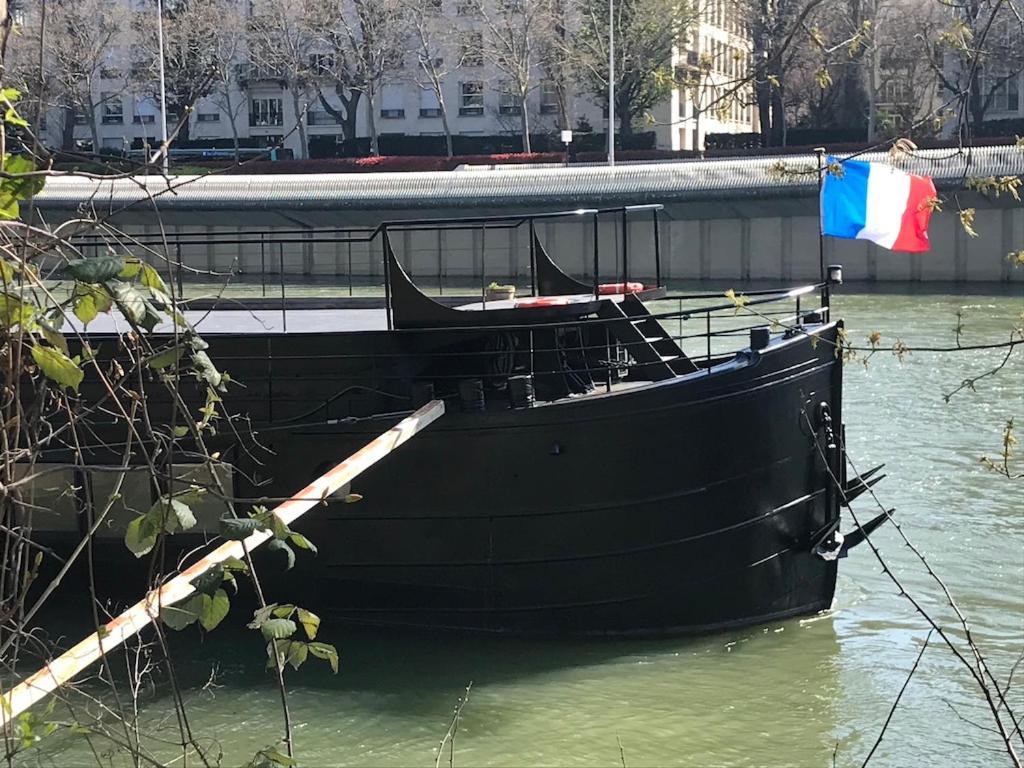 Grande Peniche 4 Ch - 10 Pers -Paris - Ile De Puteaux- Terrasses 빌라 외부 사진