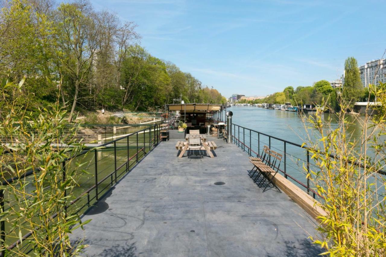 Grande Peniche 4 Ch - 10 Pers -Paris - Ile De Puteaux- Terrasses 빌라 외부 사진